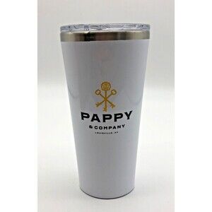 NEW Pappy & Company Travel Mug White 16oz Corkcicle Bourbon Whiskey